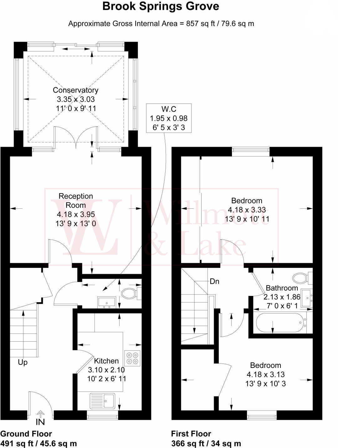 Brook Springs Grove, Elsenham, Essex floorplan