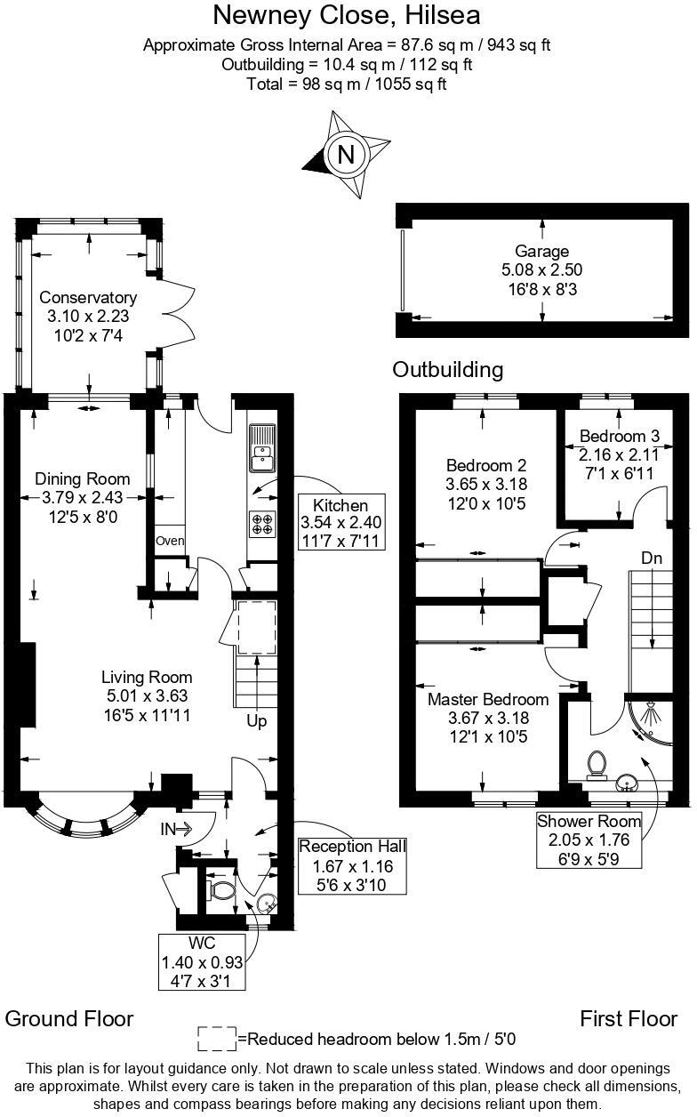 Newney Close, Portsmouth floorplan