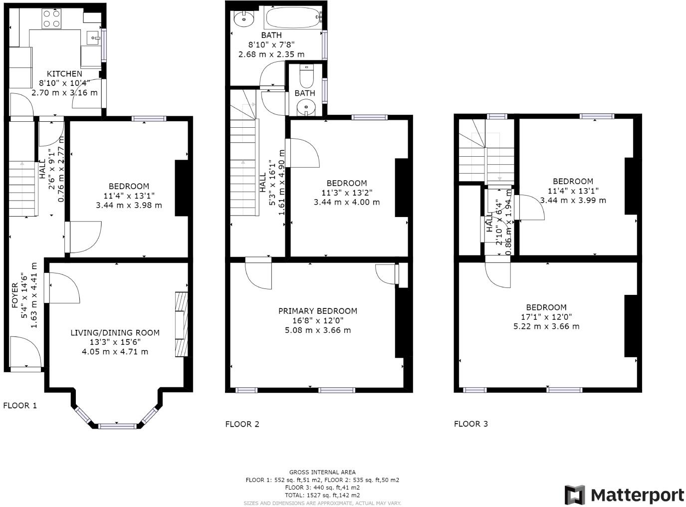 11 Colville Street, Nottingham, NG1 4HQ floorplan