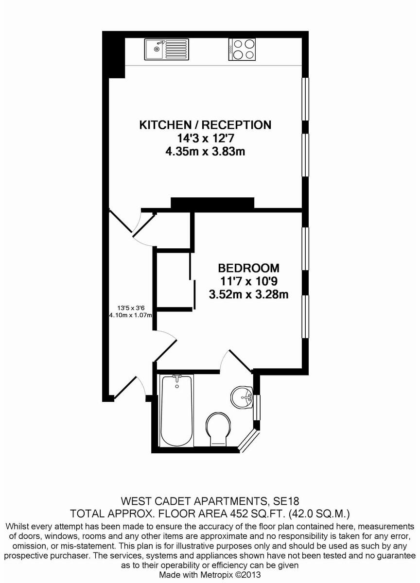 Langhorne Street, London floorplan