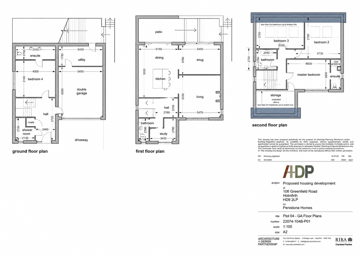 Little Croft Close, Greenfield Road, Holmfirth, West Yorkshire, HD9 2BD floorplan
