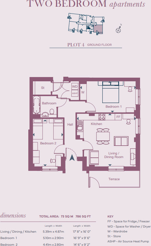 Riverside West, West Street, Erith floorplan