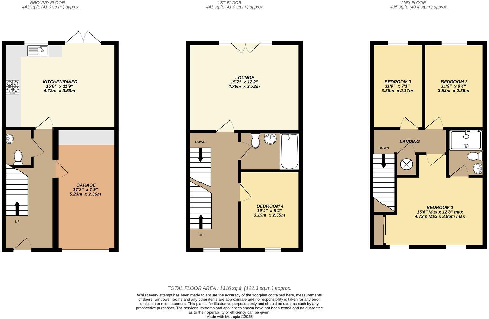 Blain Place, Royal Wootton Bassett floorplan