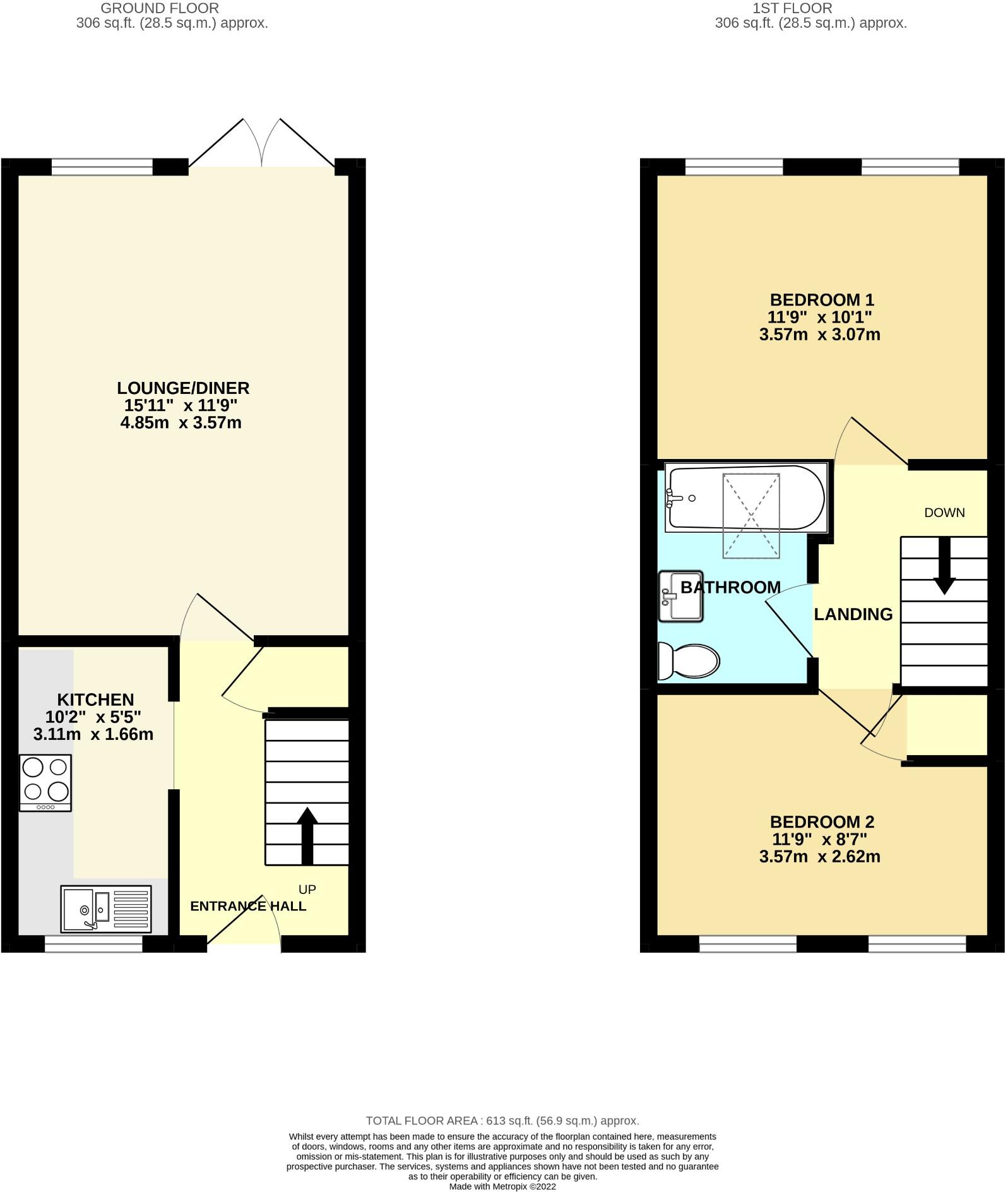 Harebell Close, Hartley Wintney, RG27 floorplan