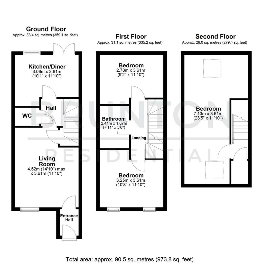 Speckledwood Way, Great Park, Newcastle upon Tyne, NE13 floorplan