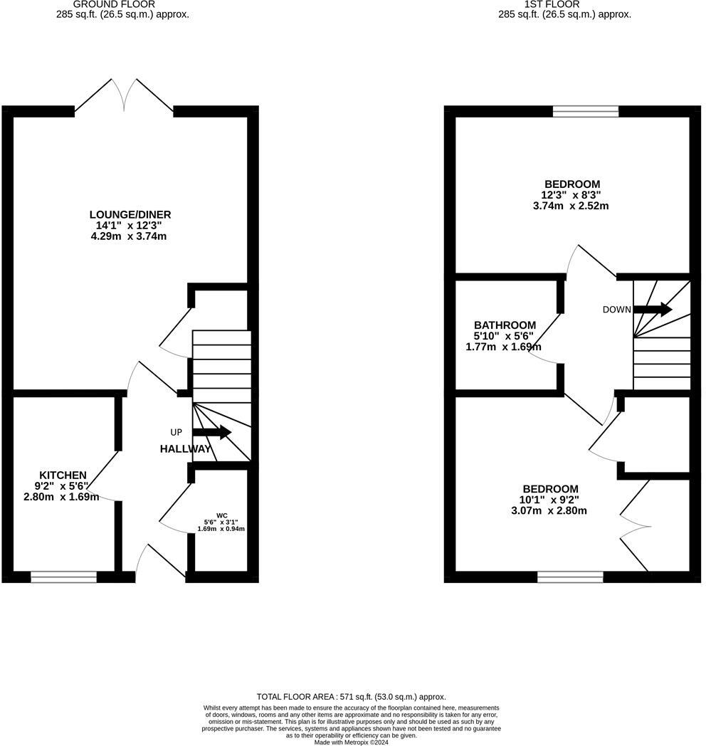 Virginia Crescent, Burton Latimer floorplan