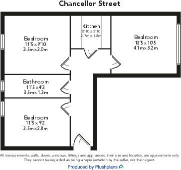 Chancellor Street, Partick, Glasgow, G11 floorplan