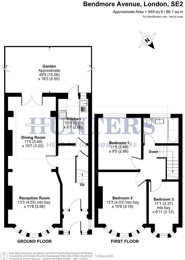 Bendmore Avenue, Abbey Wood floorplan