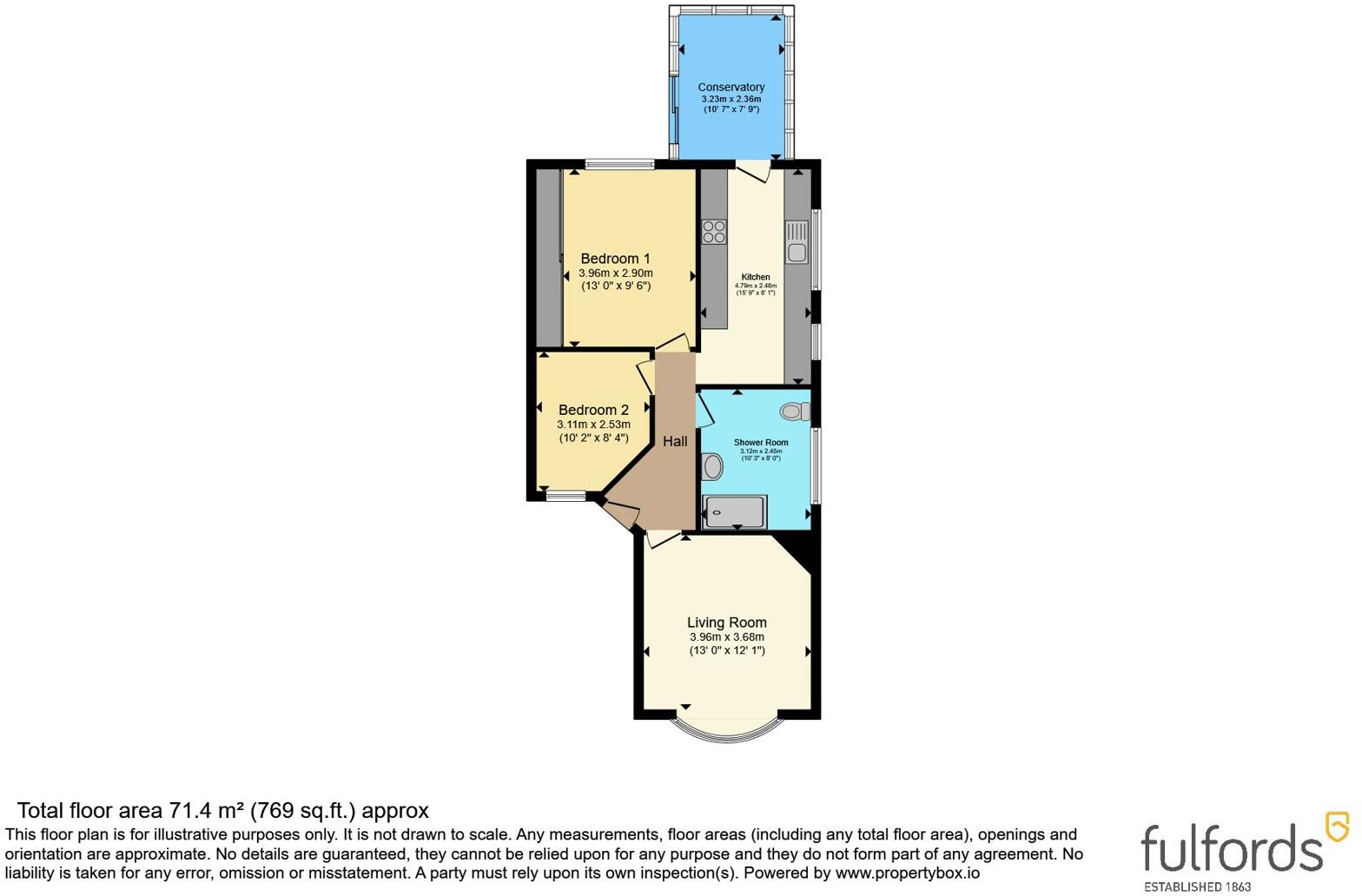 Marina Road, Higher St Budeaux, Plymouth, PL5 floorplan