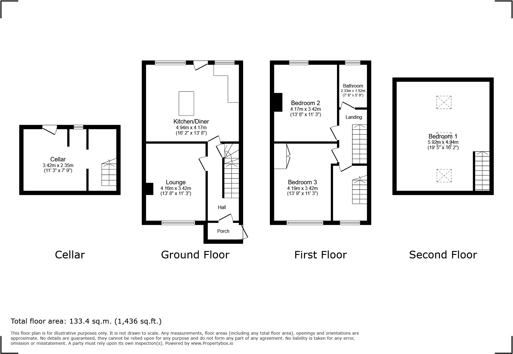 Oaklands Avenue, Leeds, LS13 floorplan