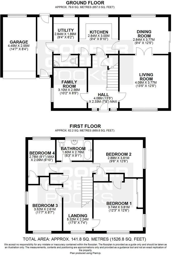 Field Crescent, Shrewsbury floorplan