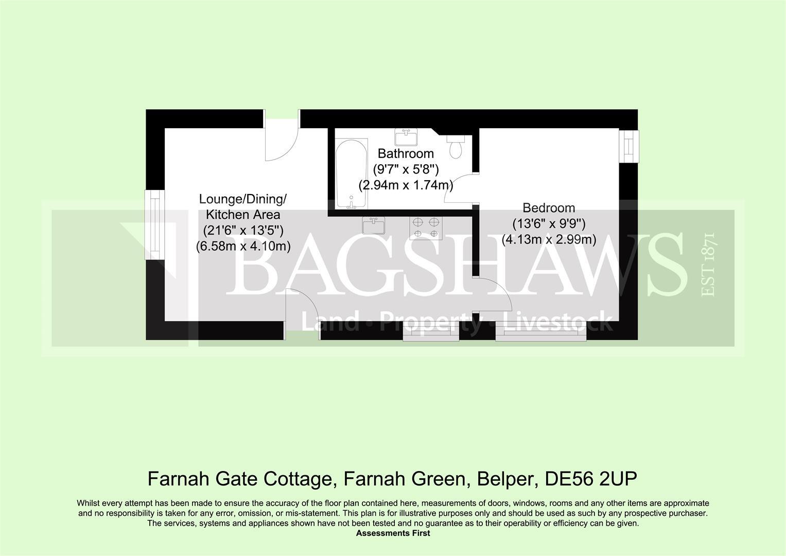 Farnah Green, Belper floorplan