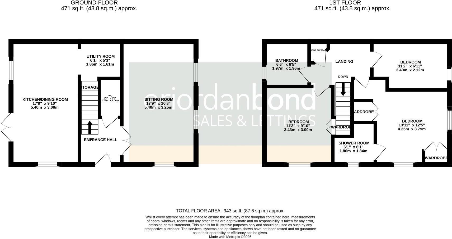 Gladiator Close, Wootton Fields, Northampton NN4 floorplan