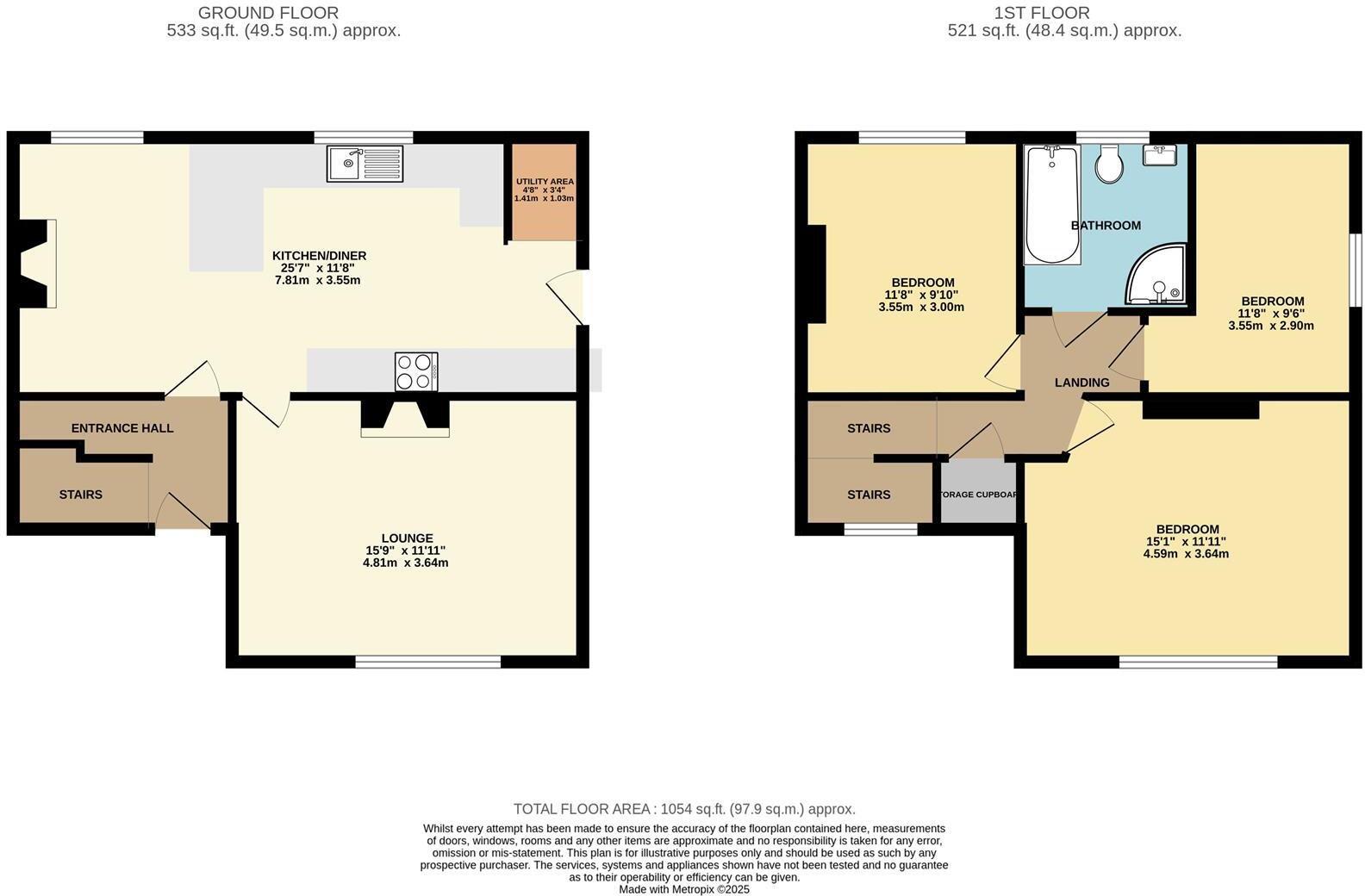 Hughes Crescent, Chepstow floorplan