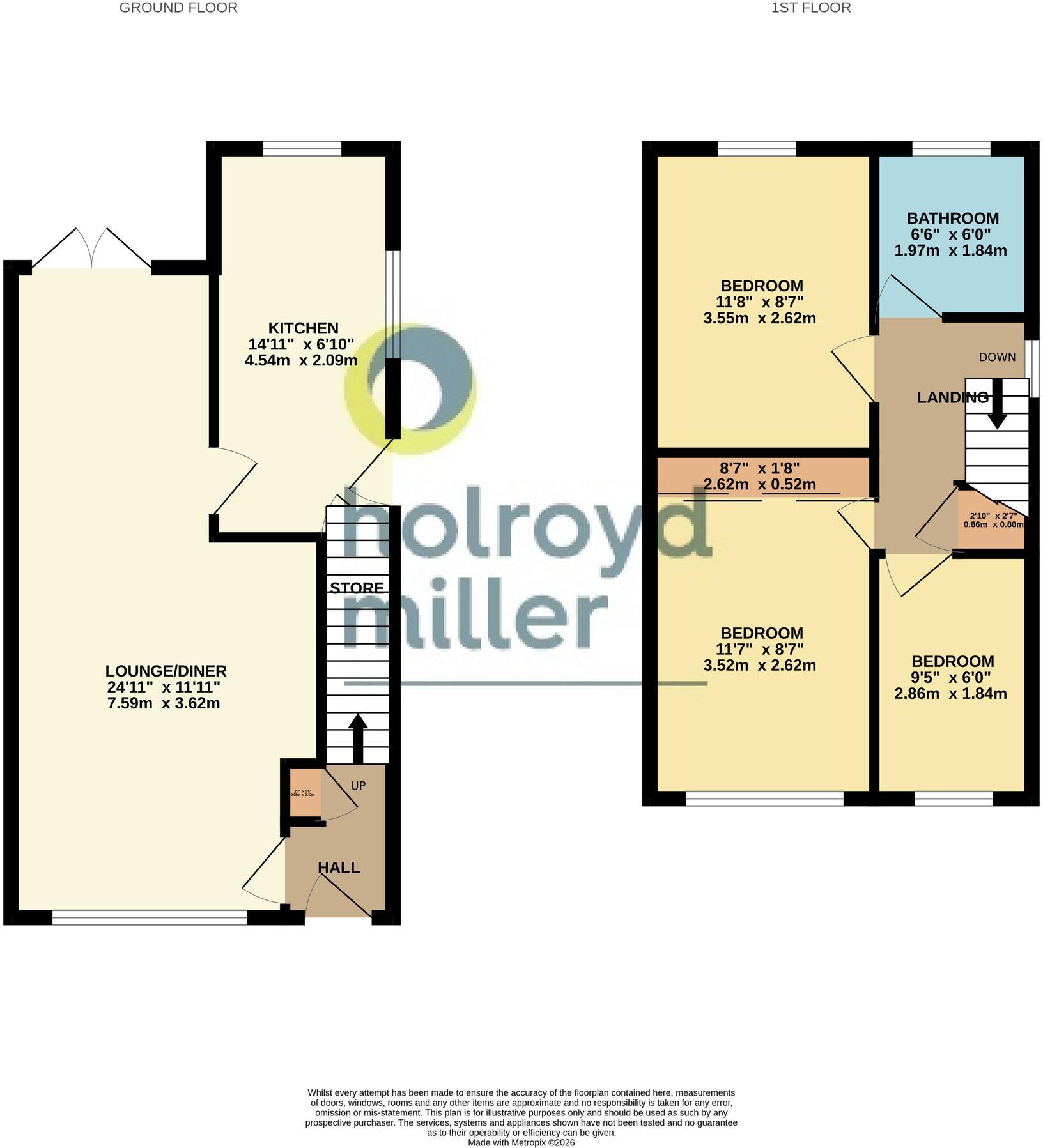 Wren Garth, Wakefield, WF2 floorplan