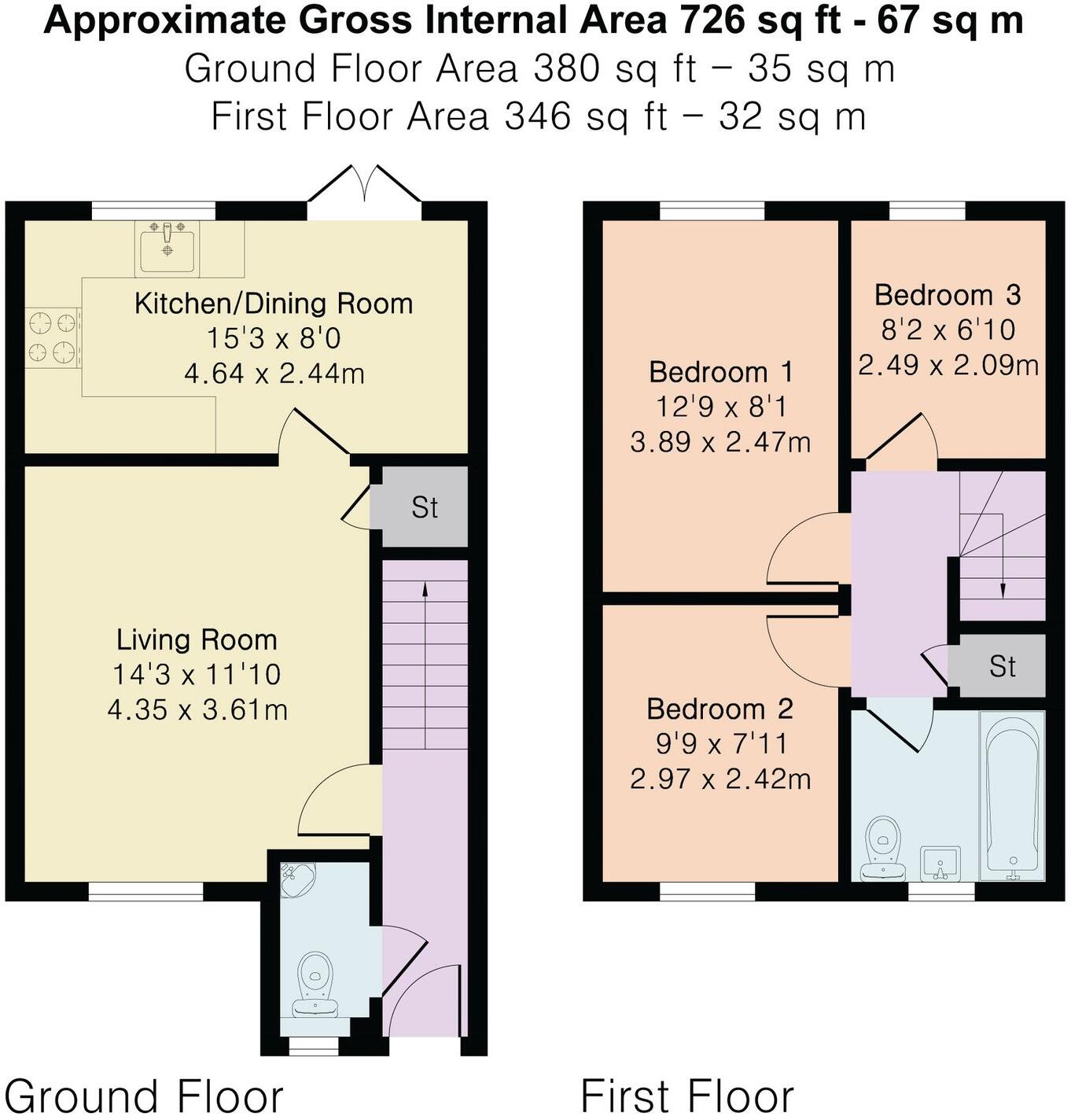 Ardennes Avenue, Witchford, CB6 floorplan