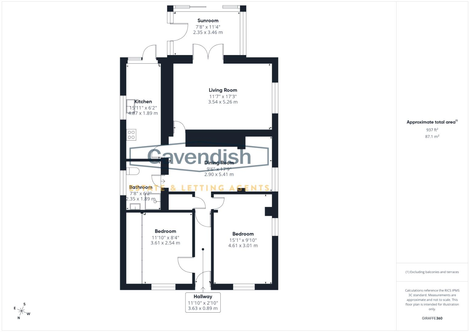 Knowle Lane, Buckley floorplan