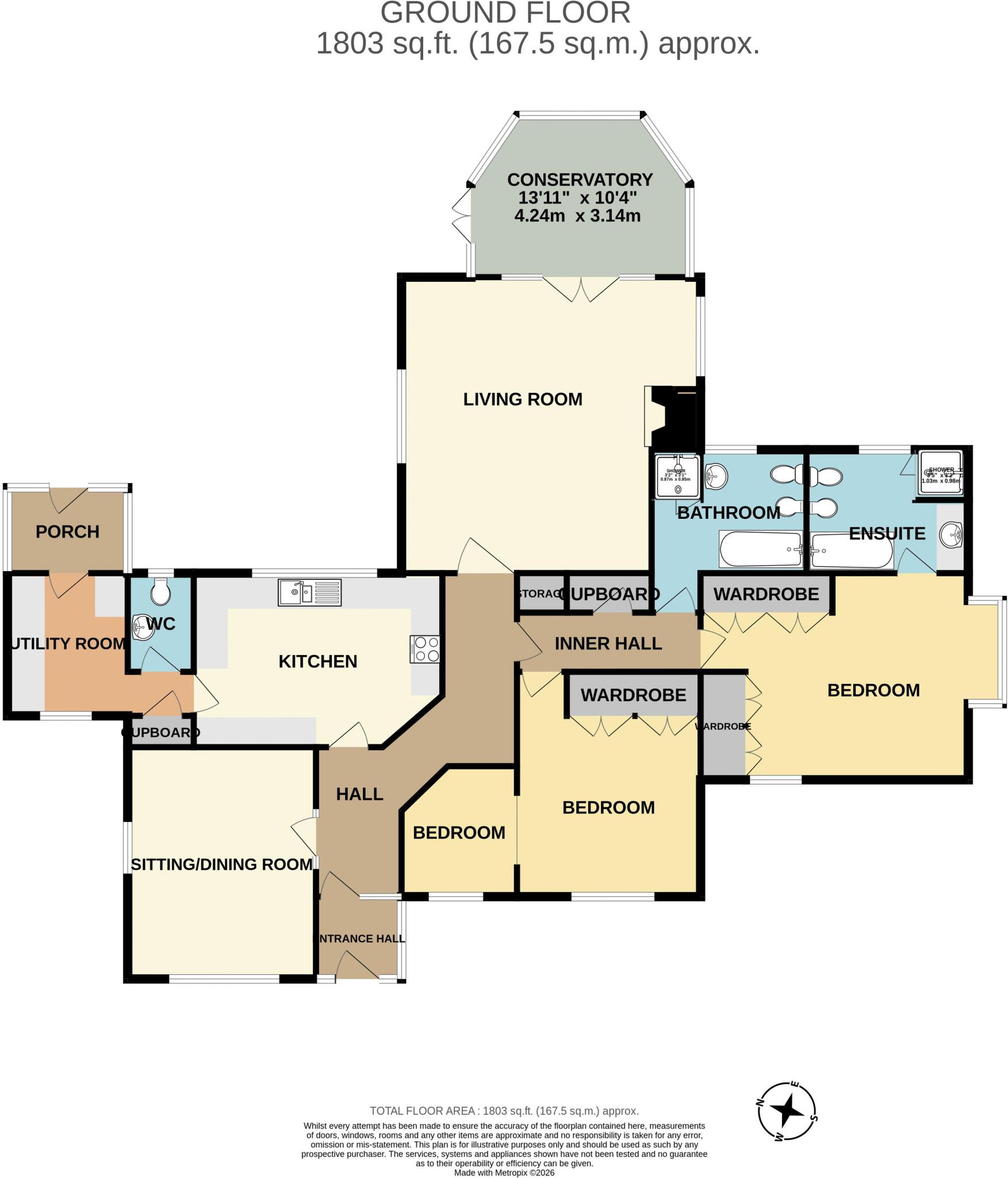 Blackmoor Road, Wellington floorplan