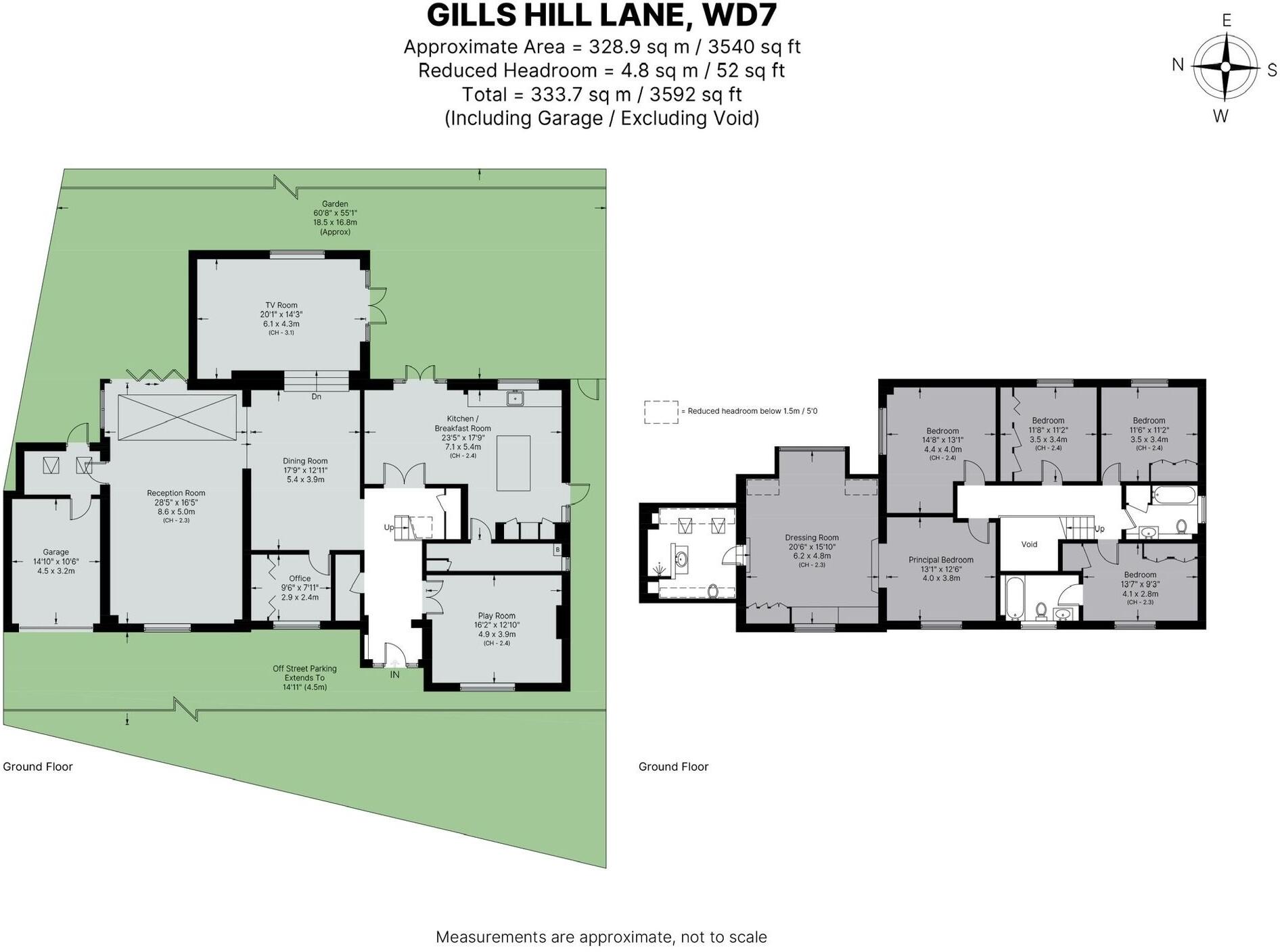 Gills Hill Lane, Radlett, Hertfordshire, WD7 floorplan