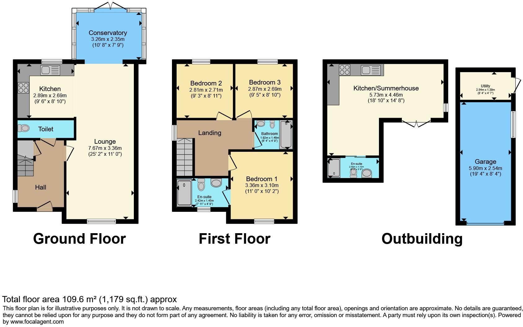 Vaughan Avenue, Nottingham, NG15 floorplan