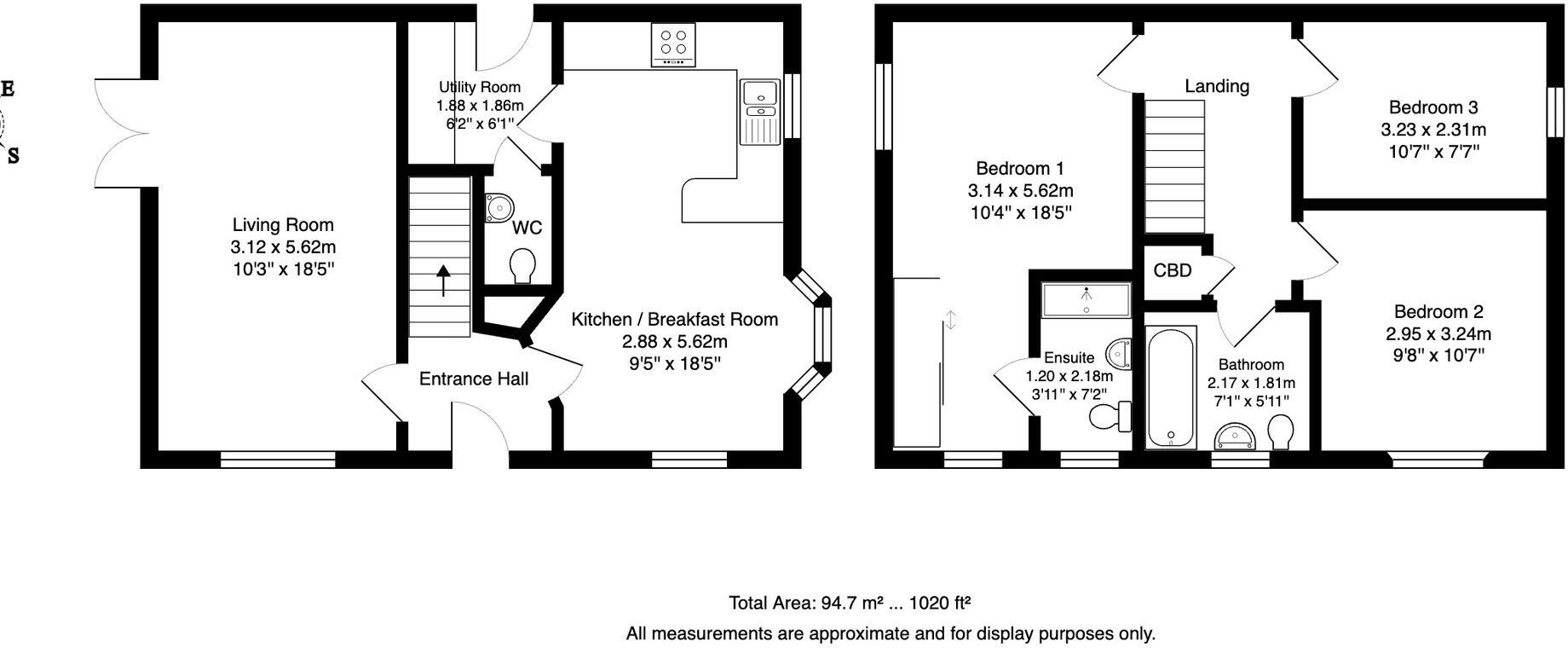 Pond Chase, Hockley, SS5 floorplan