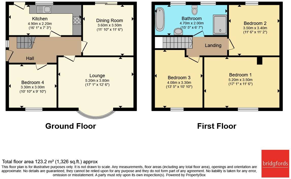 Collingwood Road, Chorley, Lancashire, PR7 floorplan