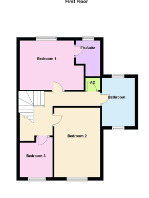 East Glebe Close, Corby, NN17 1FF floorplan