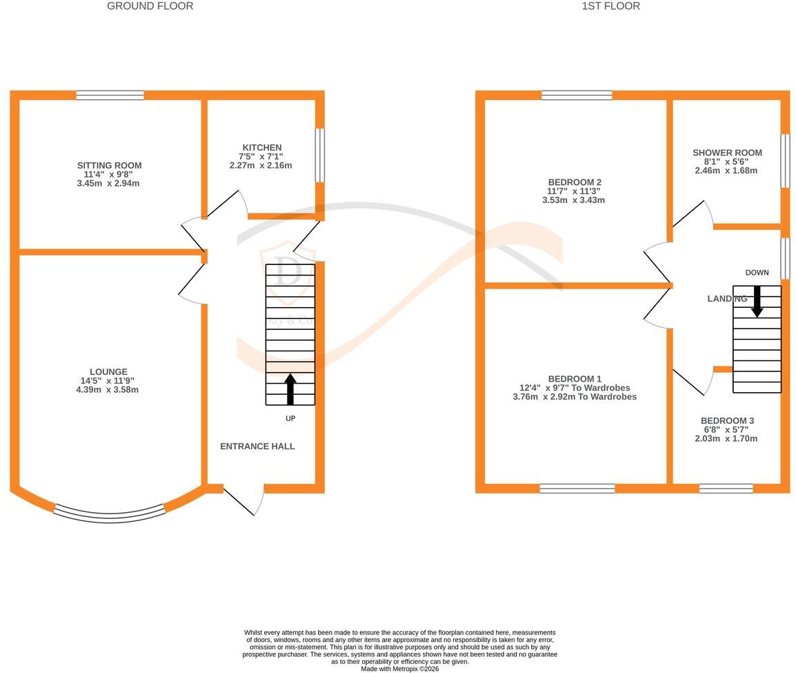 Mount Pleasant, Sandbeds, Keighley, BD20 floorplan