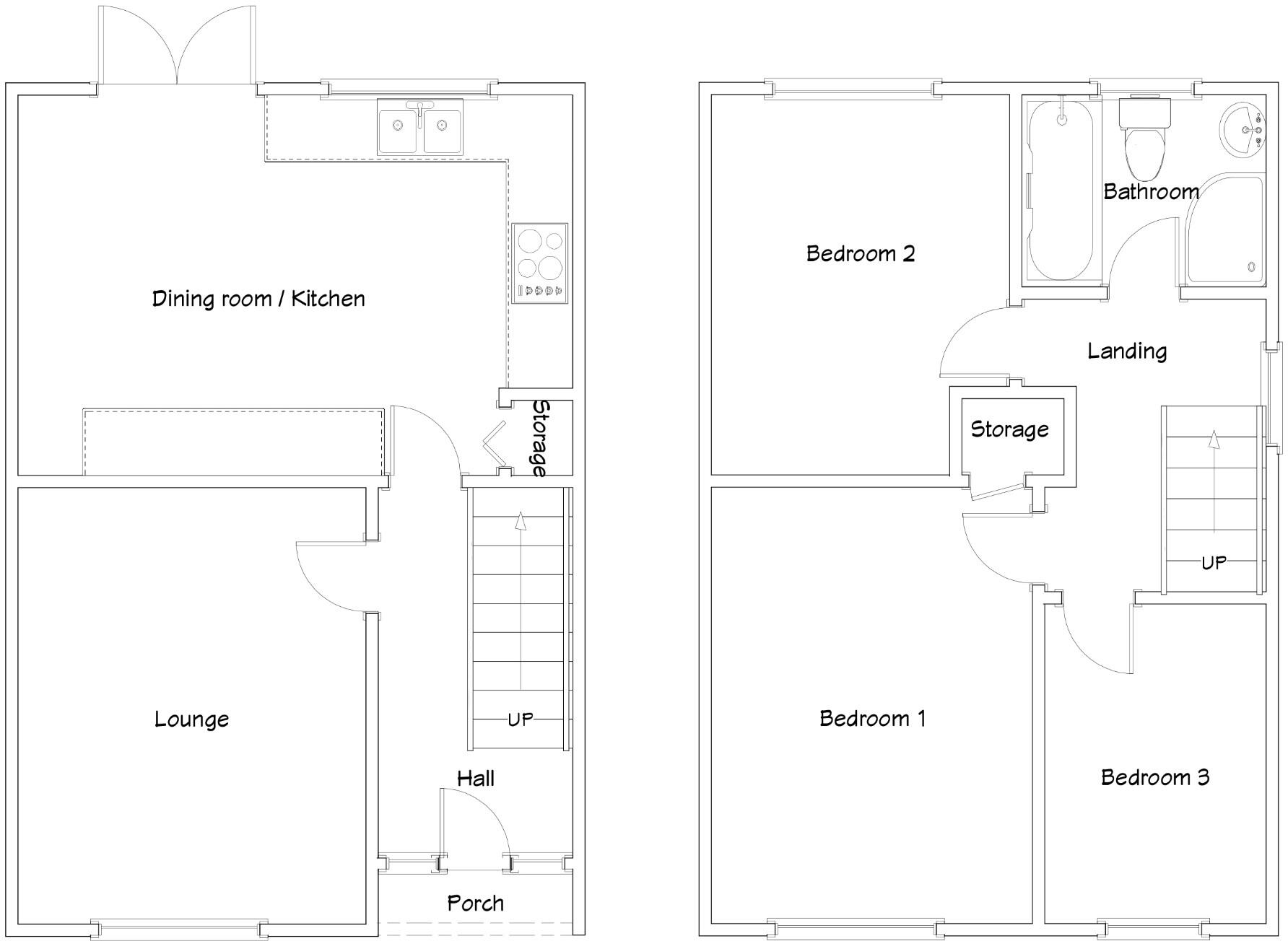 Caerbryn, PENTWYNMAWR, NEWBRIDGE, NP11 floorplan