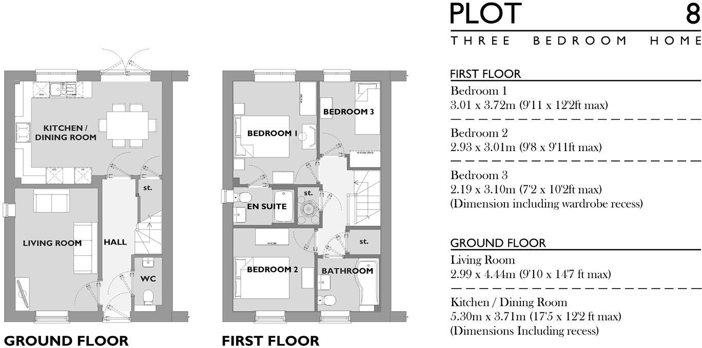 Nansledan, Newquay floorplan