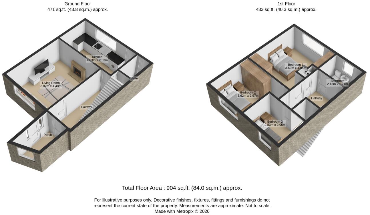 Victoria Street, Allerton Bywater floorplan