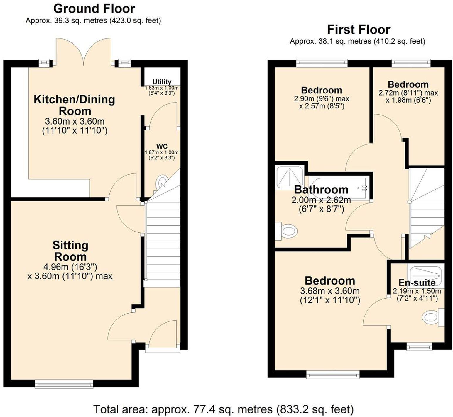 Lowland Meadows, Atherton, M46 floorplan
