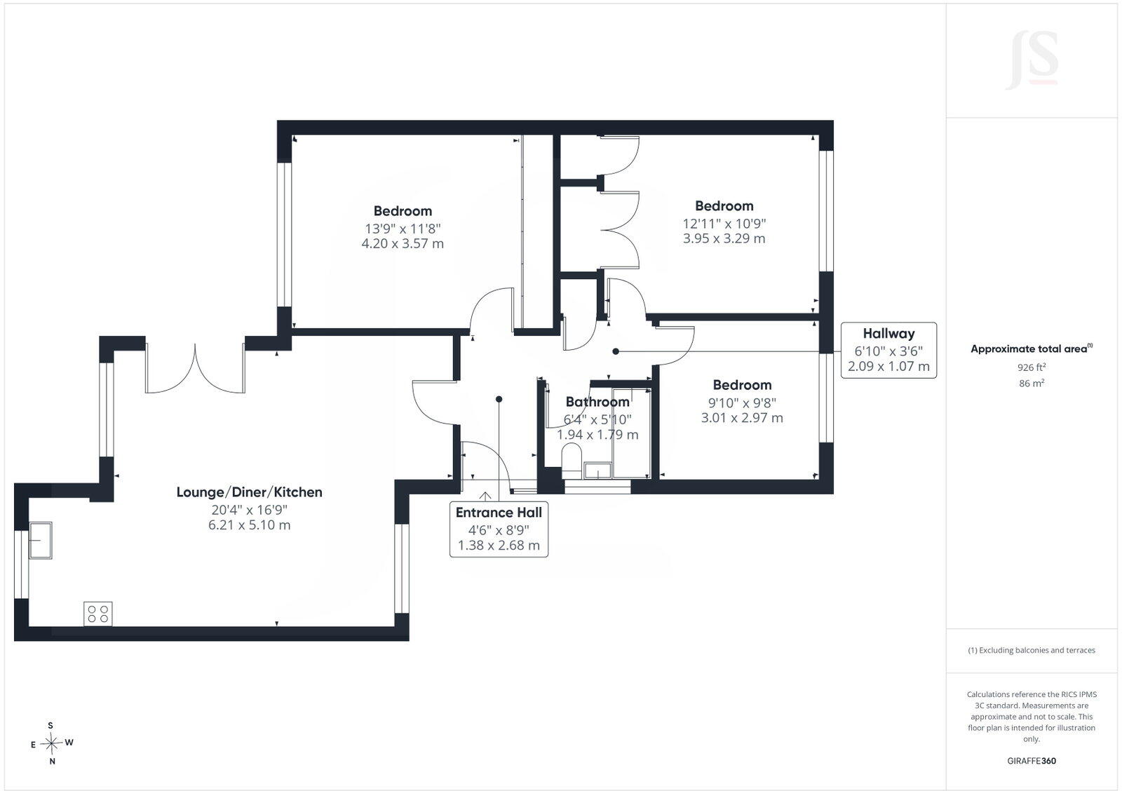 New Barn Road, Shoreham by Sea floorplan