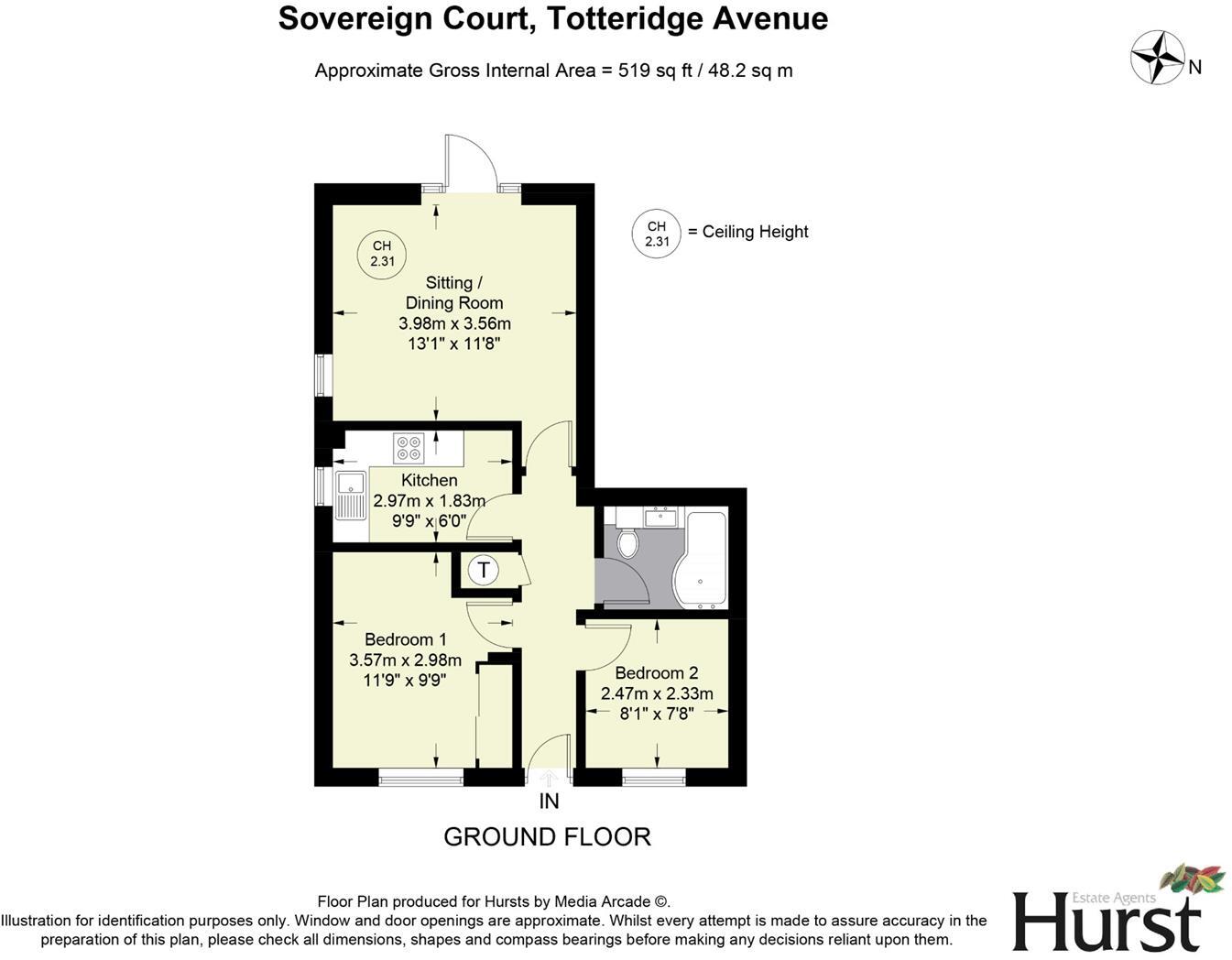 Sovereign Court, High Wycombe floorplan