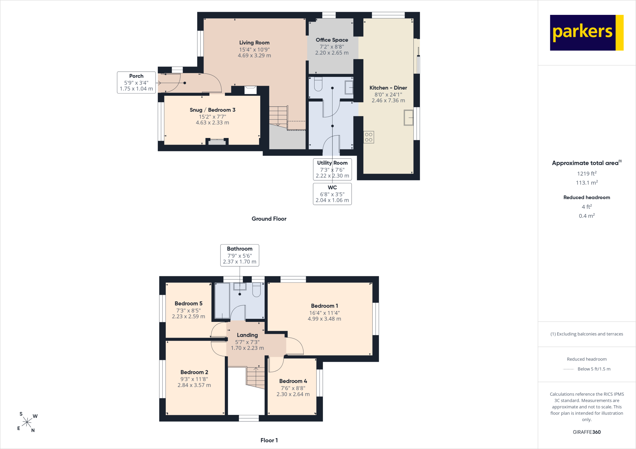 Ramsdell Close, Tadley, Hampshire, RG26 floorplan