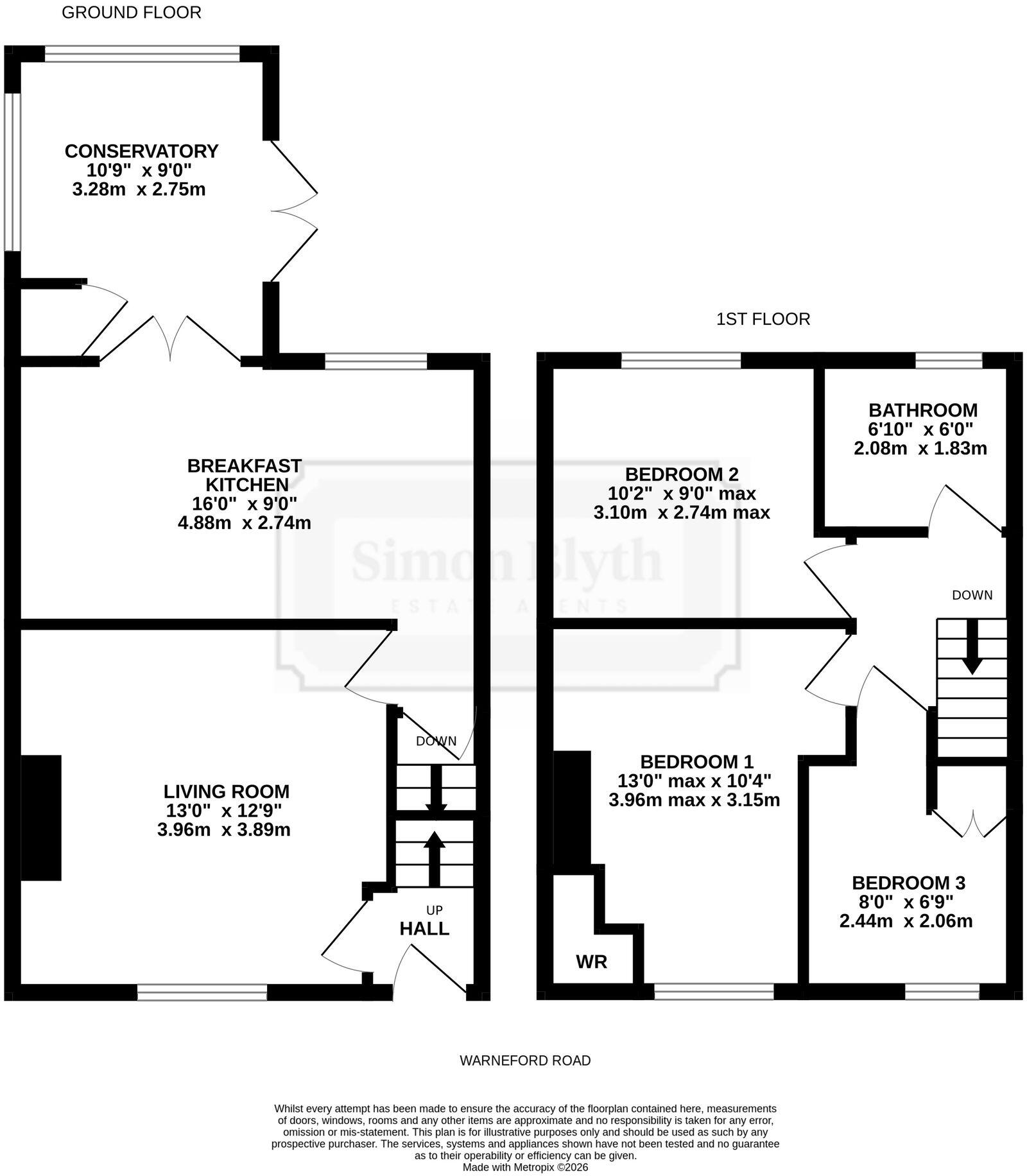Warneford Road, Huddersfield, HD4 floorplan