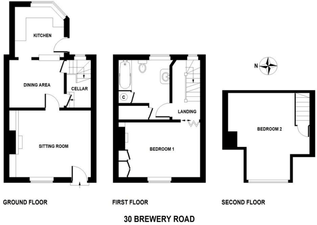 30 Brewery Road, Ilkley LS29 8JD floorplan