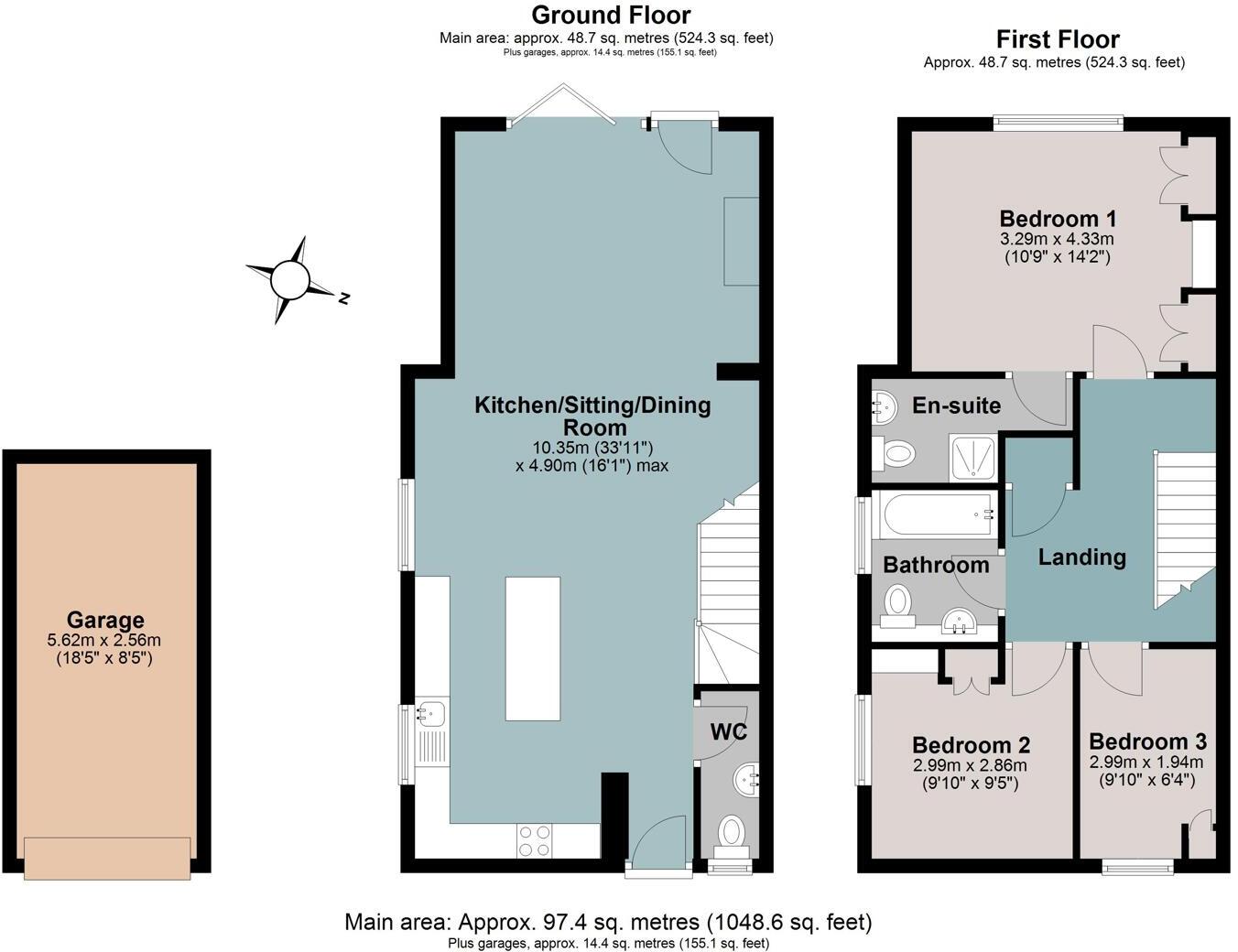 Frogmore, Kingsbridge floorplan