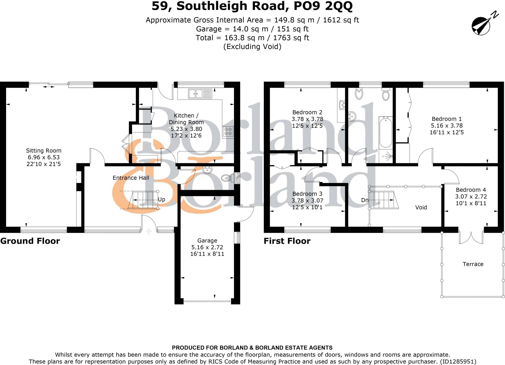 Southleigh Road, Denvilles floorplan