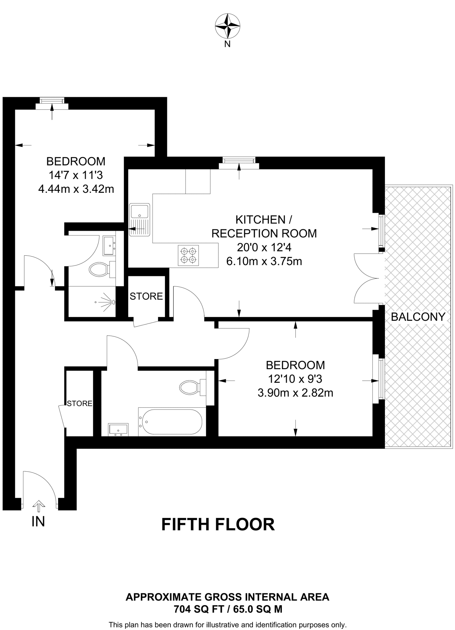 Maltings Close, Tower Hamlets, London, E3 floorplan