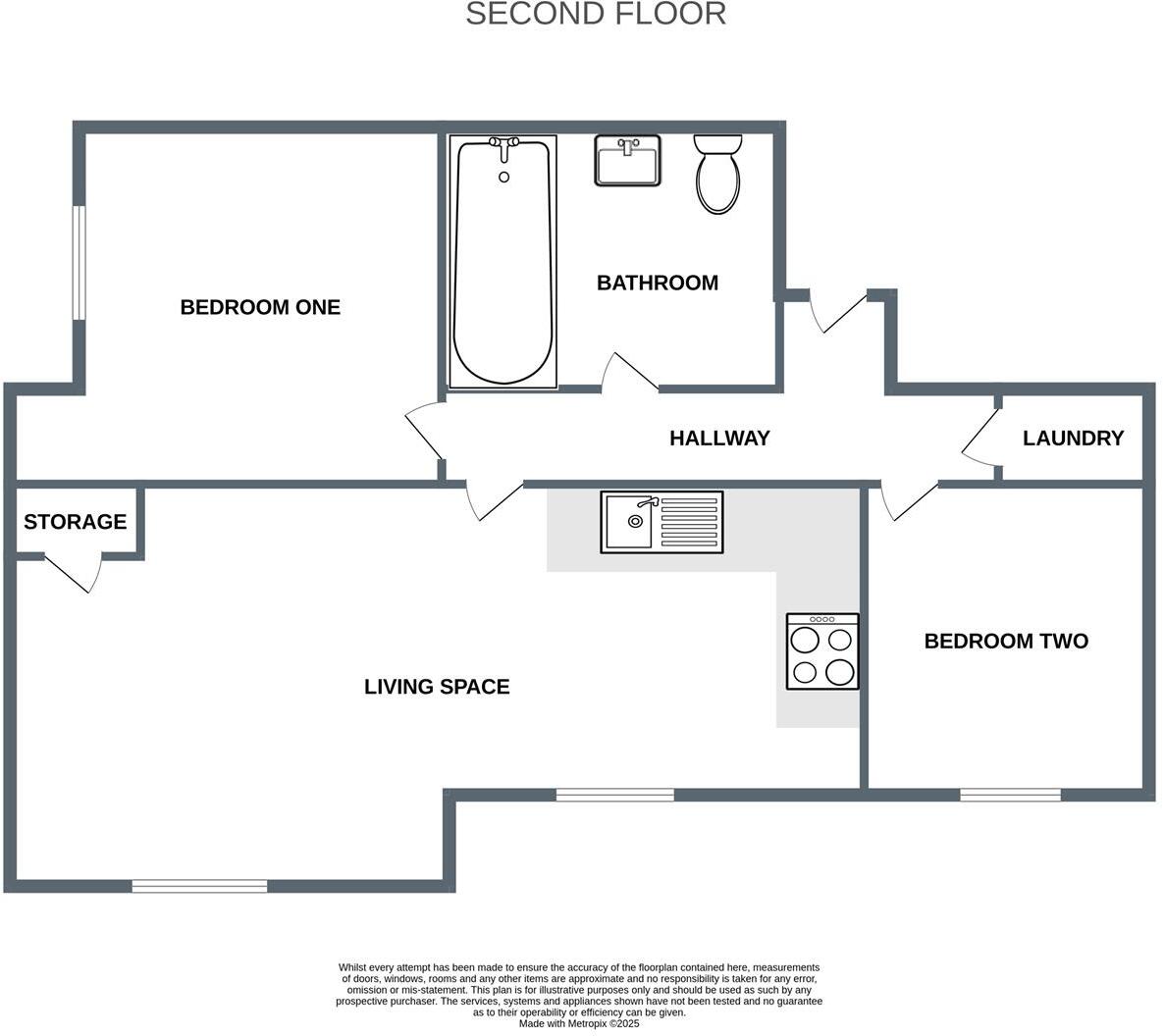 Springfield Road, Newquay floorplan