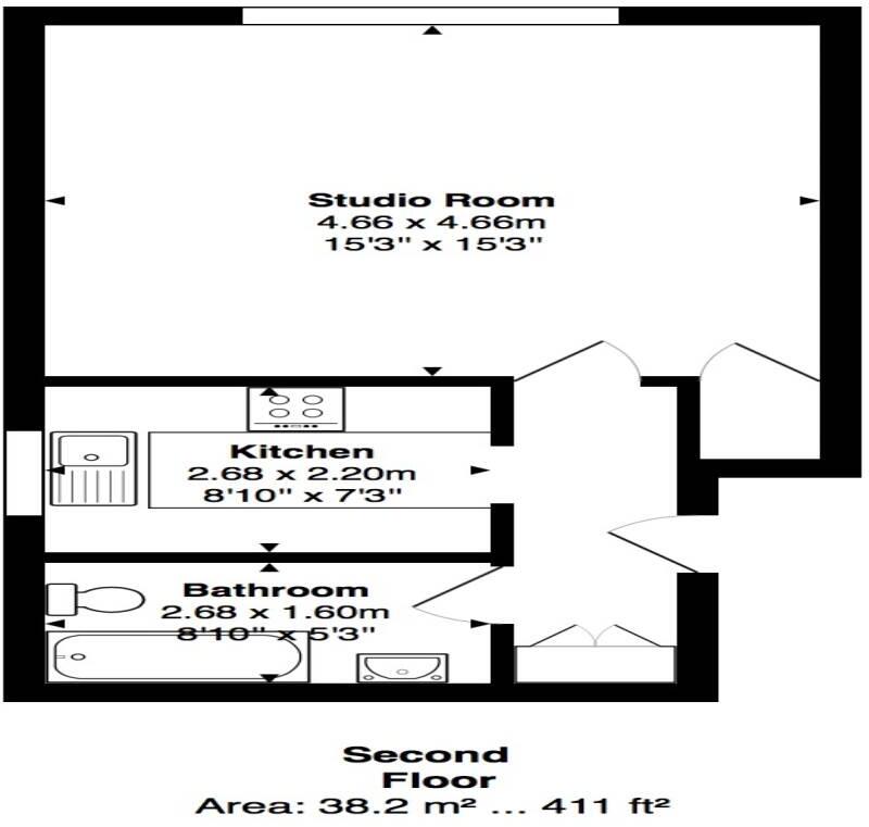 Brecon Court, Selborne Place, Hove floorplan