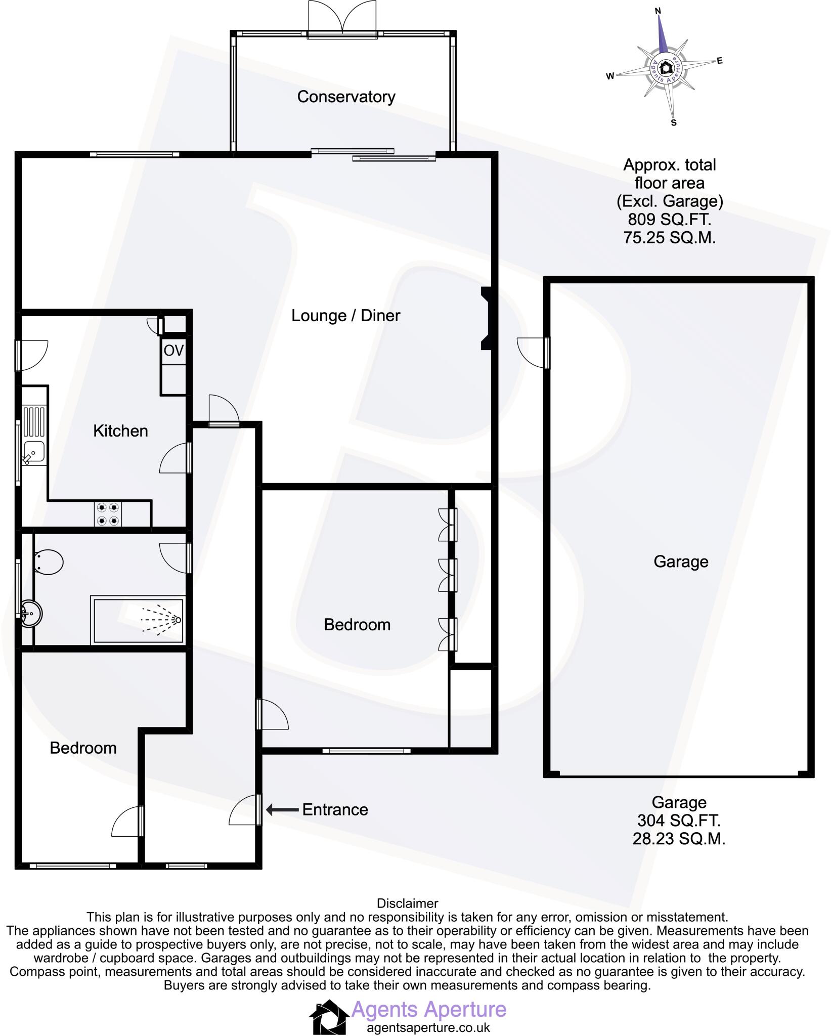 Broad Oaks, Wickford, Essex, SS12 floorplan