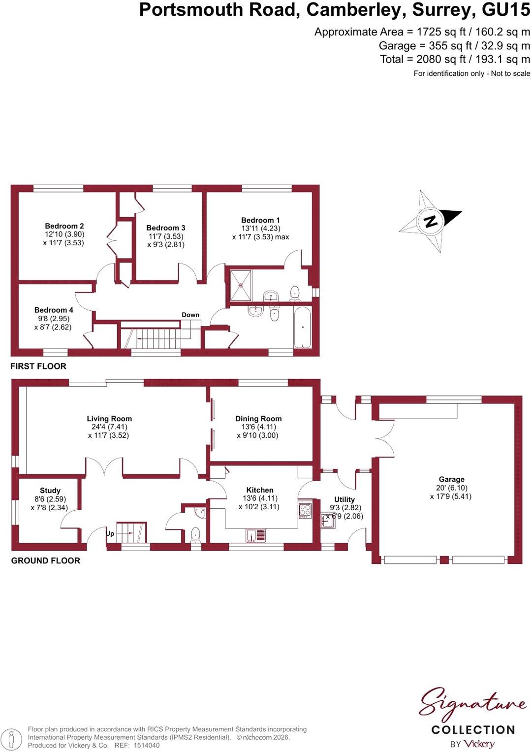 Portsmouth Road, Camberley, Surrey, GU15 floorplan