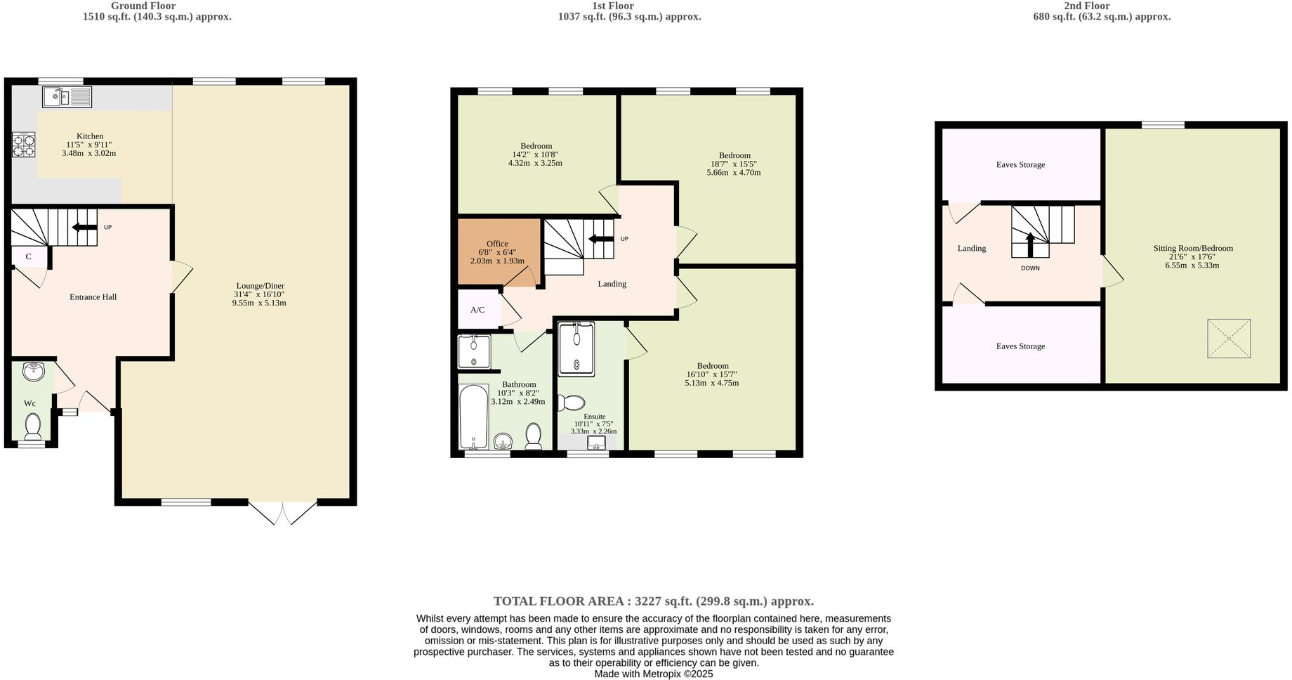 Cherry Tree Court, Diss floorplan