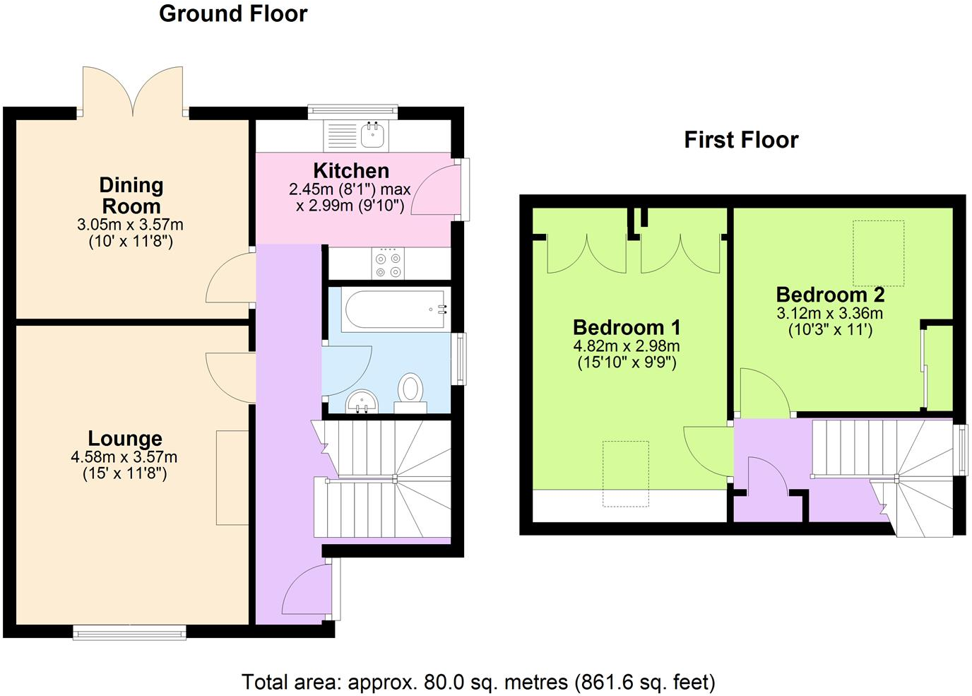 Field Grove View, Hereford floorplan