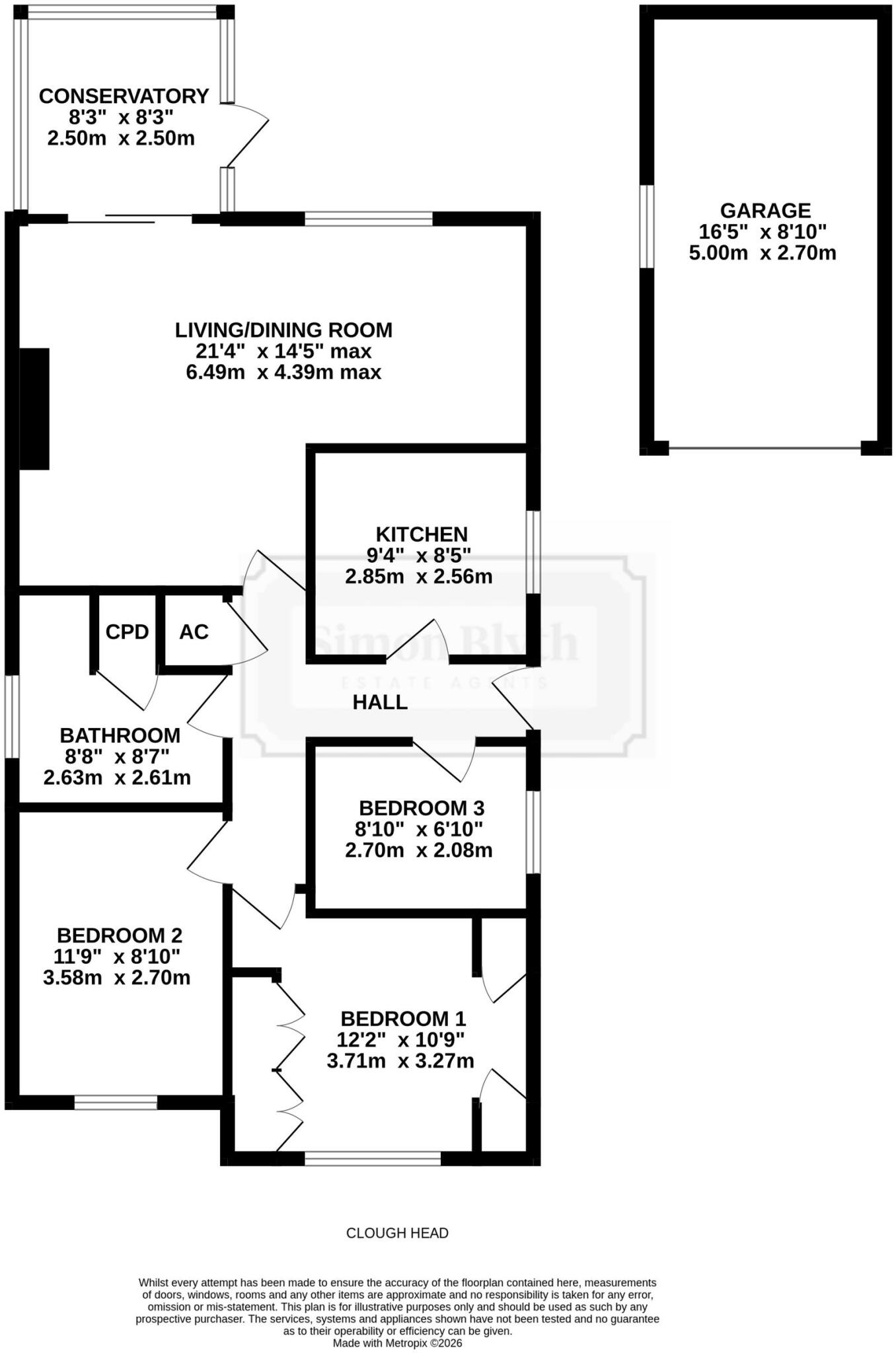 Clough Head, Penistone, S36 floorplan