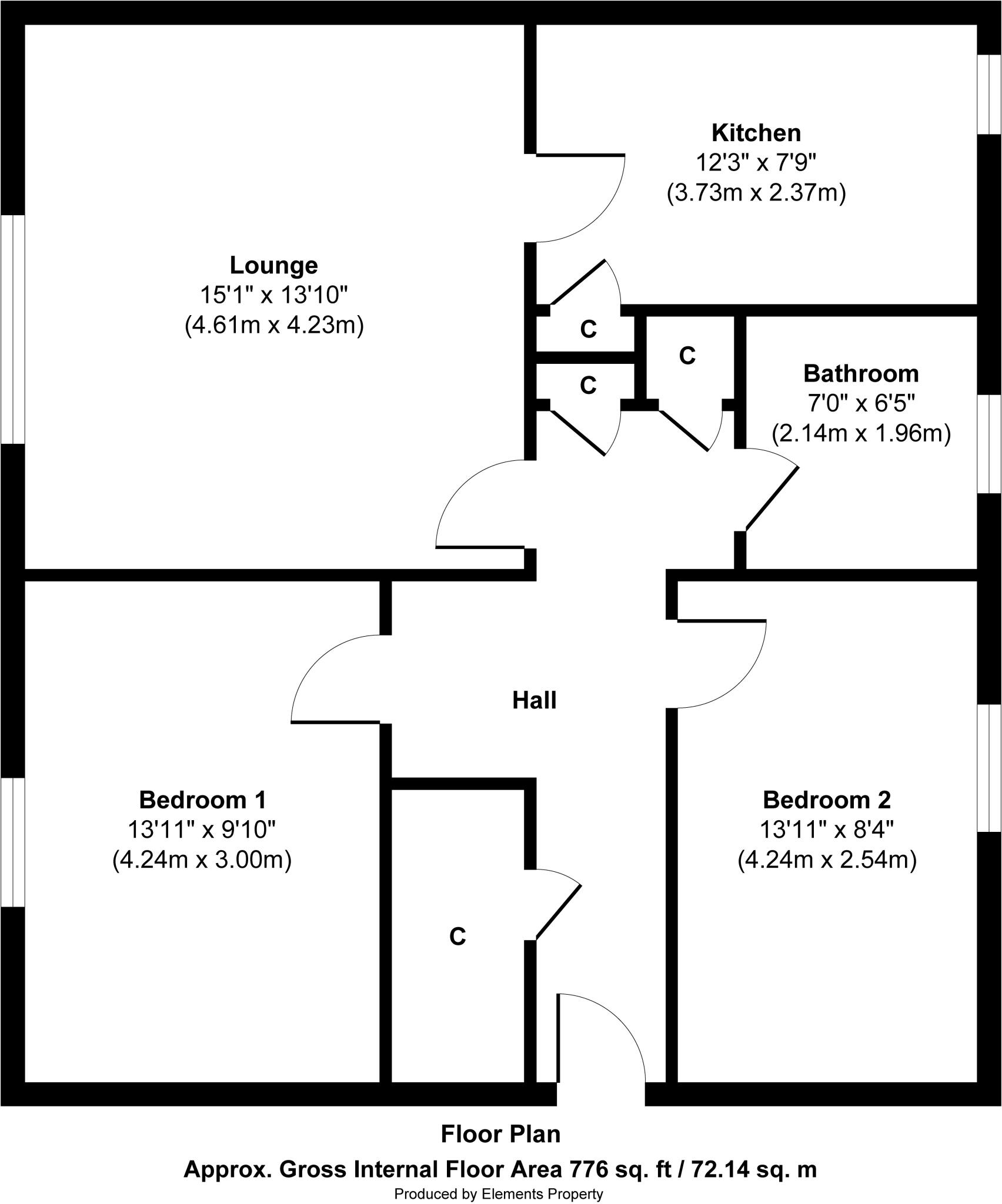 Napier Drive, Glasgow floorplan