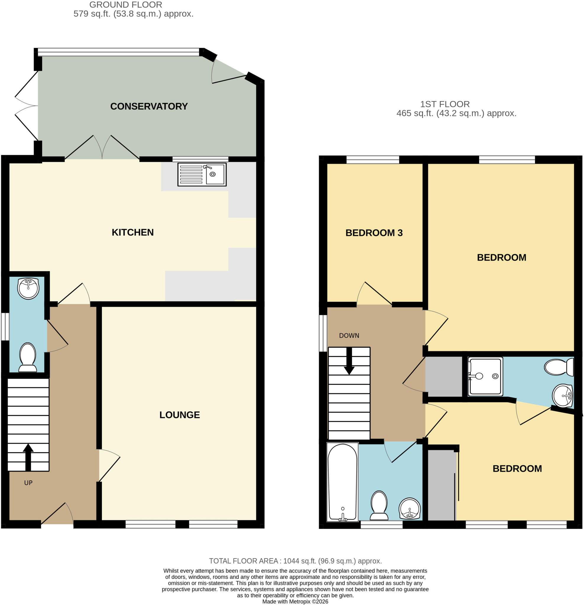 Bettesworth Road, Ryde, Isle Of Wight floorplan