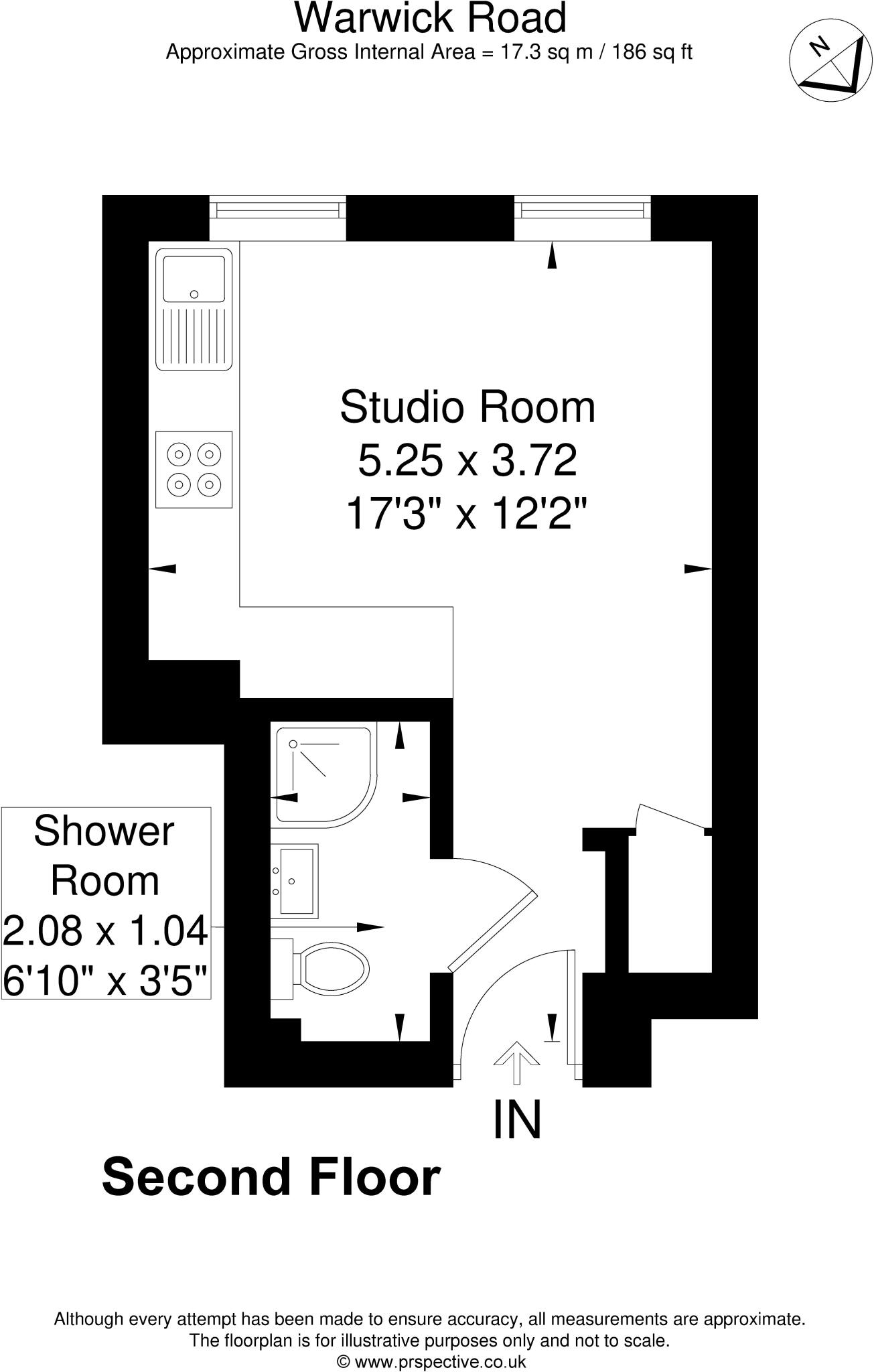 Warwick Road, London, SW5 floorplan